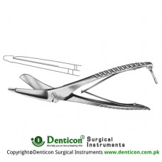 Plaster of Paris Shear One Serrated Cutting Edge Stainless Steel, 20 cm - 8"
